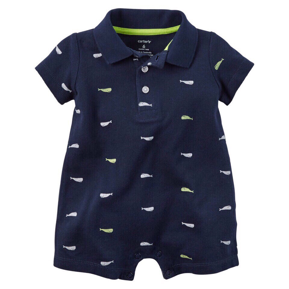 Bodysuit đùi Carter's cho bé trai 3m-24m BB165