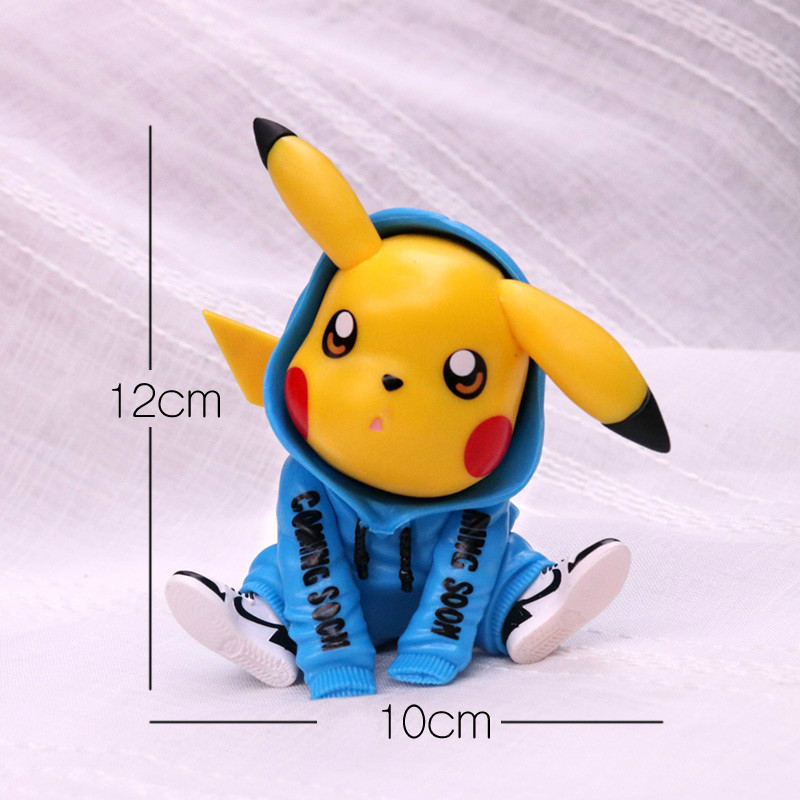 1 Mô Hình Pikachu 12cm Trang Trí Đáng Yêu