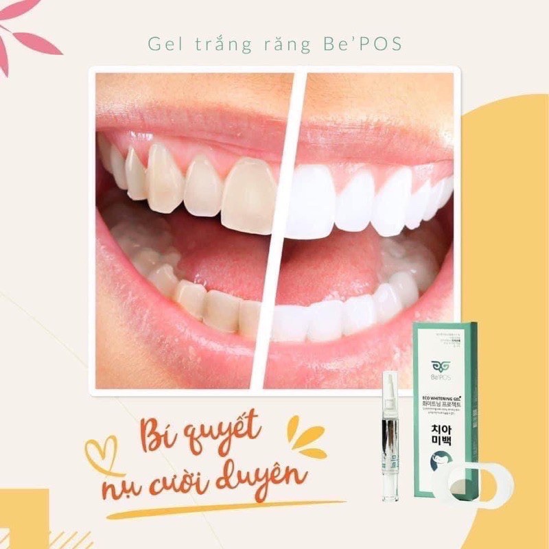 Gel Trắng Răng Be’Pos