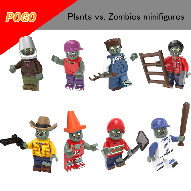 Đồ chơi lego Zombie Vs dùng làm quà tặng sinh nhật cho bé Vol.1