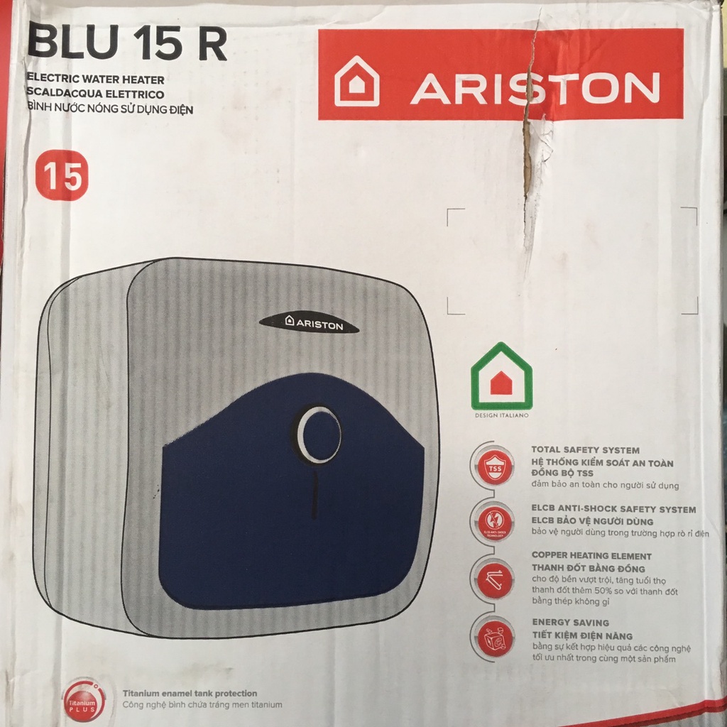 Bình nóng lạnh Ariston 30 lít