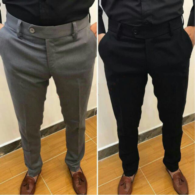 (SIÊU RẺ) Set 2 quần tây body hàn quốc, vải tuyết mưa,co giãn nhẹ | BigBuy360 - bigbuy360.vn