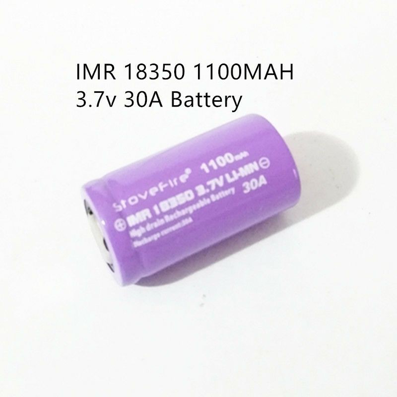 achun.vn - CELL PIN Stovefire 18350 - 1100mAh - 3.7V xả 30A