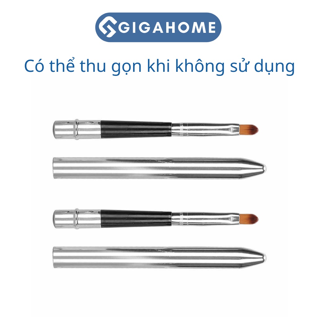 Cọ Trang Điểm GIGAHOME Vẽ Môi, Tán Phấn Mắt Chuyên Nghiệp 7365