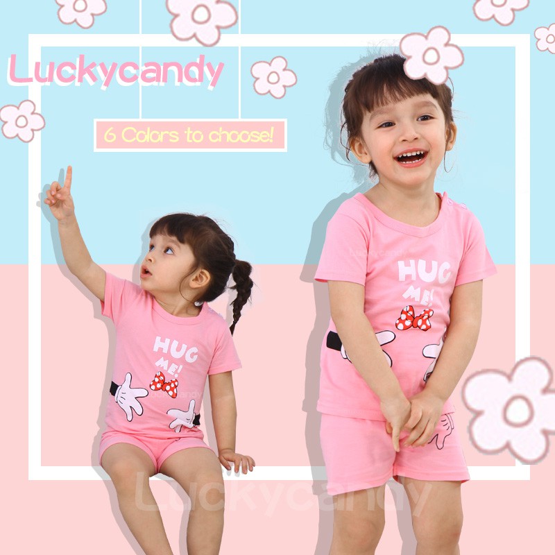 Kids Clothes Short Sleeve Premium Quality Girls Clothes Top And Pants Kids Pajamas Sleepwear Clothing Set