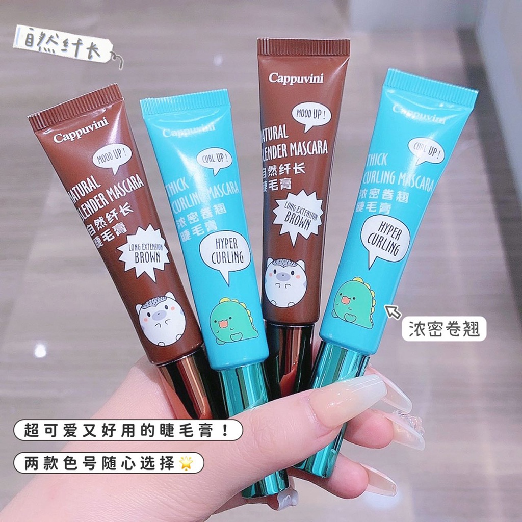 Mascara Chuốt Mi Cong Dày Và Dài Tự Nhiên Với Màu Đen Nâu Tự Nhiên Chống Thấm Nước Và Mồ Hôi NO.A13