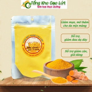 Tinh Bột Nghệ, bột nghệ Nguyên Chất 100% dùng để đắp mặt hoặc giảm cân - 100g
