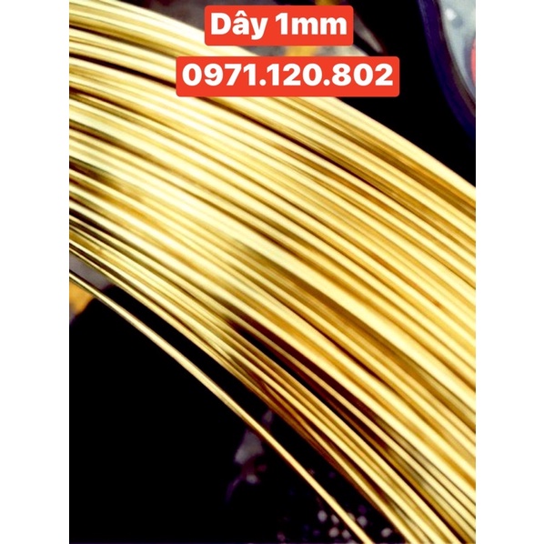 Dây đồng thau D1mm (hàng cuộn)