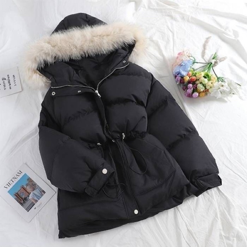 Áo Phao Rút eo Dáng Ngắn Chất Phao lì không bóng | BigBuy360 - bigbuy360.vn