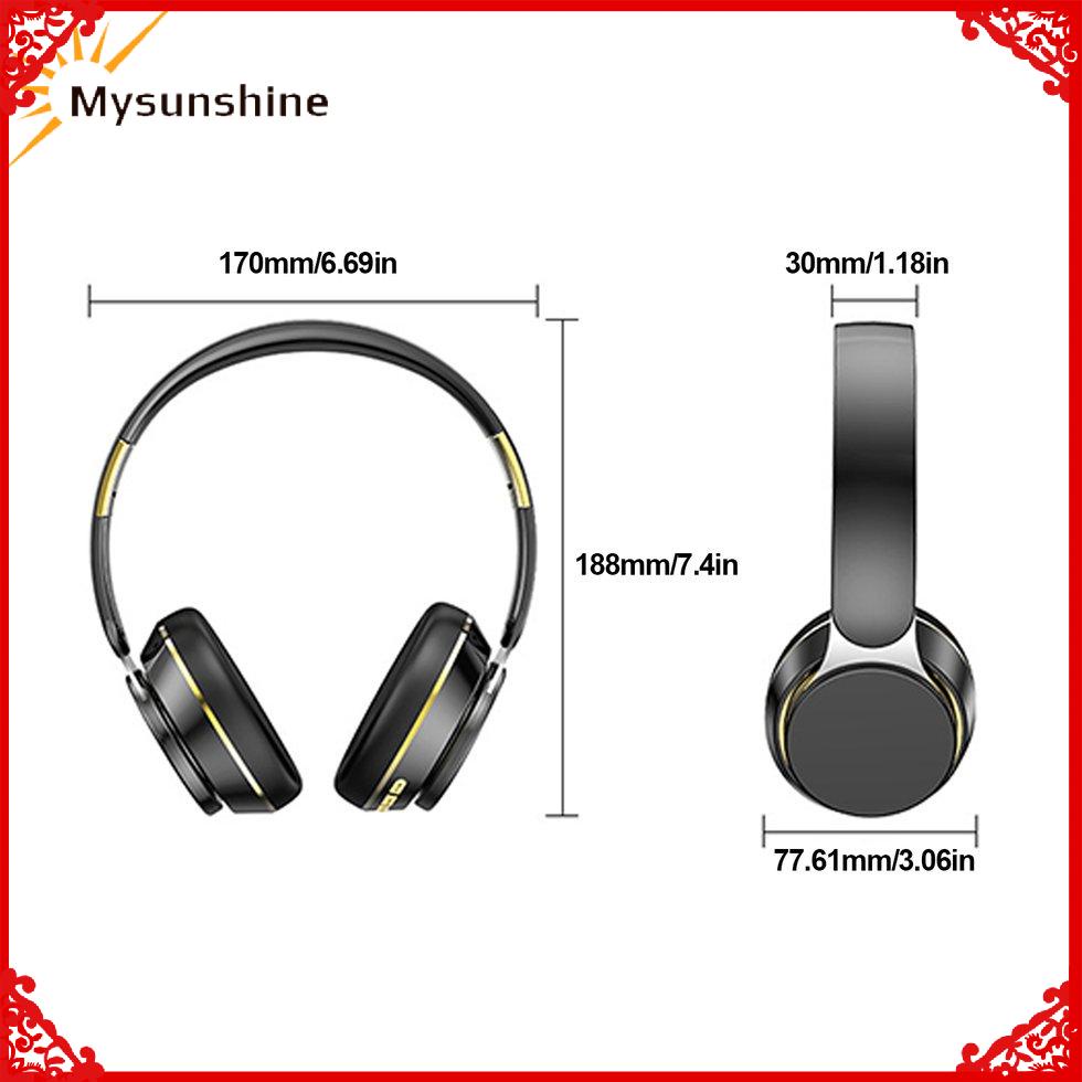 Wireless Headphone GM-25 5.1 Active Noise Reduction Game Bass Headphone