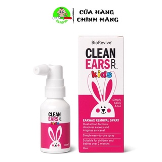 Xịt ráy tai cho bé clean ears kids 30ml úc