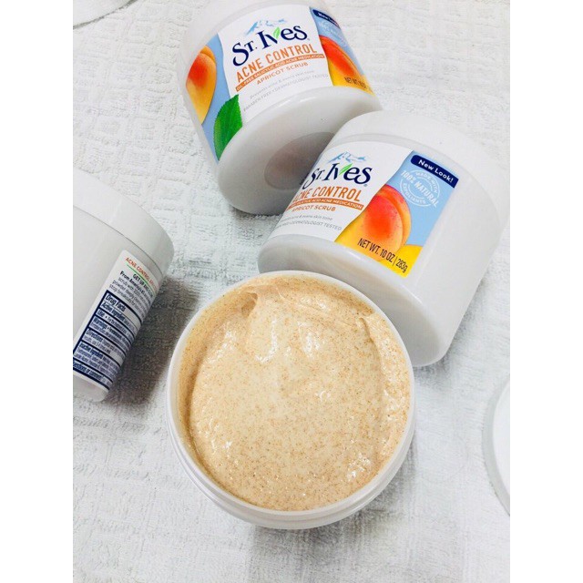 Kem Tẩy Tế Bào Chết St.Ives Apricot Scrub (283g) [Date 6/2022]