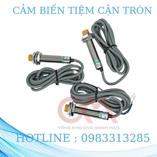Cảm biến tiệm cận tròn chuyên dùng lắp đặt cho máy CNC