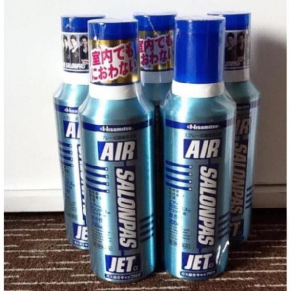 XỊT GIẢM ĐAU AIR SALONPAS JET HISAMITSU 300ML