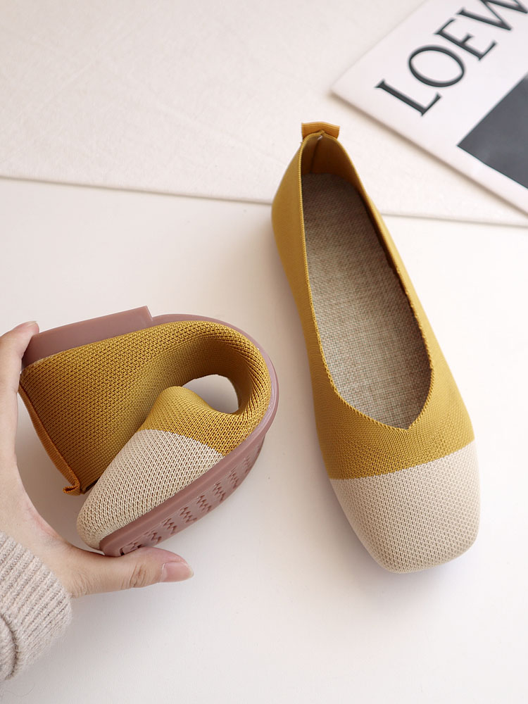 Giày Búp Bê Mũi Vuông Thoáng Khí Thời Trang Cho Nữ | BigBuy360 - bigbuy360.vn