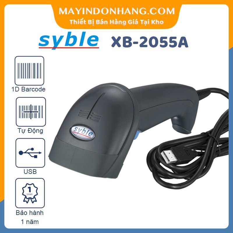 Máy đọc mã vạch Syble XB 2055A - AUTO Xả Kho Bán Lỗ