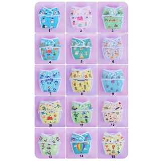 COMBO 3 Bỉm 6 Lót Tã Vải, Bỉm Vải Mommykids Chống Tràn, Chống Hăm Size M, L made in Việt Nam