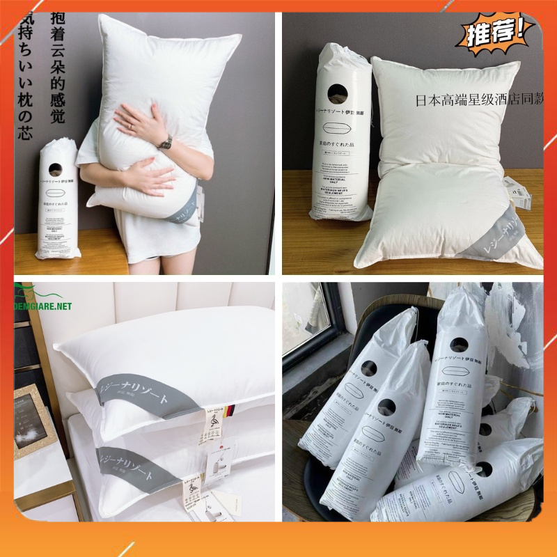 RUỘT GỐI LÔNG VŨ NHẬT BẢN TRỌNG LƯỢNG 800G CHUẨN LÔNG VŨ