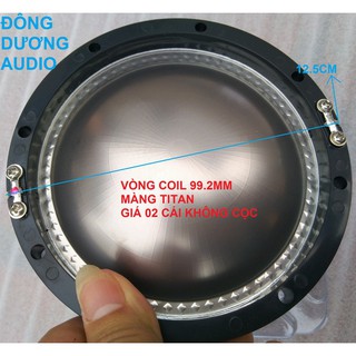 CÔN LOA TREBLE KÈN 99.2MM TRÒN - GIÁ 2 CÁI - COIL LOA TREBLE