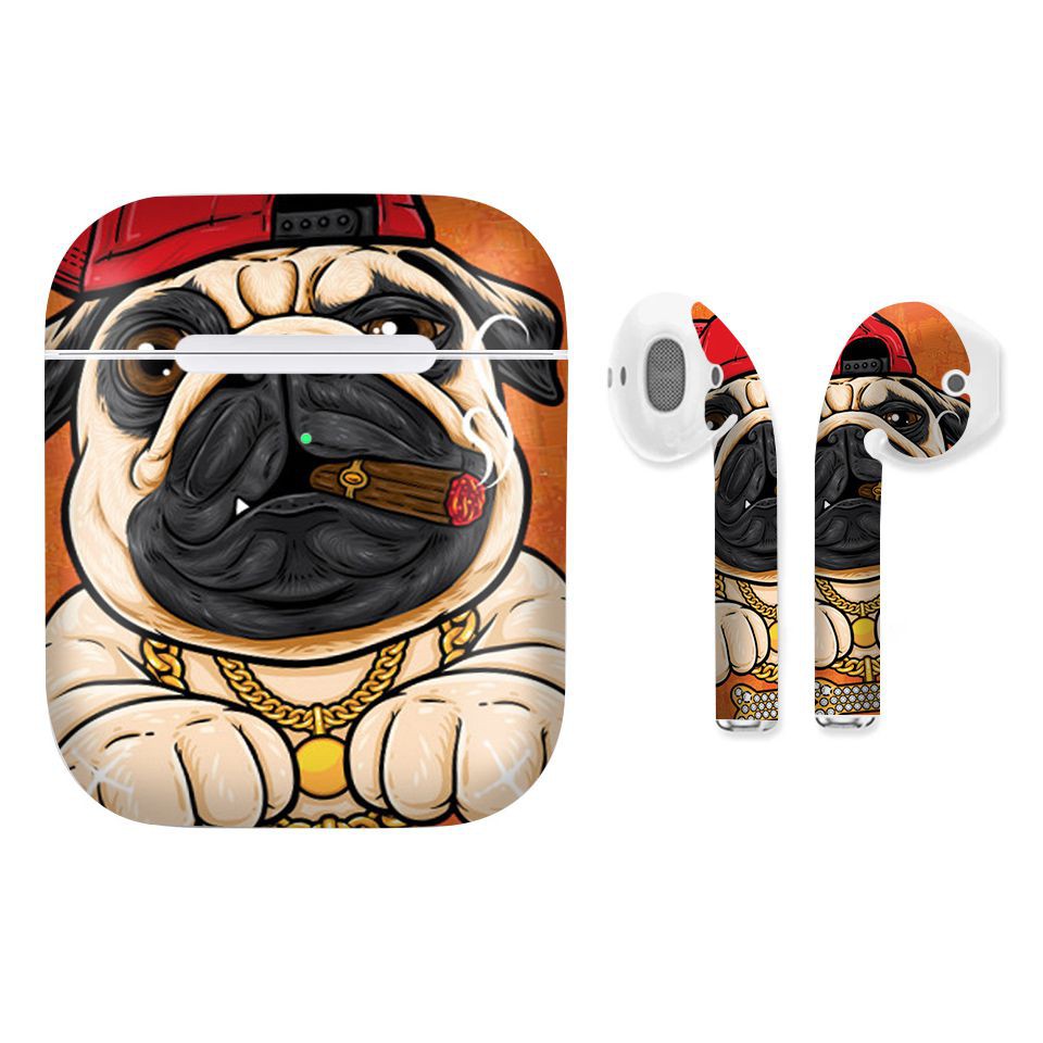 Miếng dán skin cho AirPods in hình thiết kế - atk111