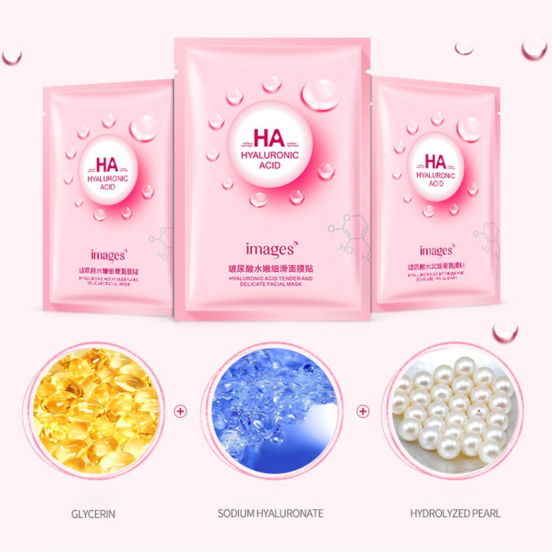 Mặt Nạ Hyaluronic Acid Dưỡng Ẩm Chăm Sóc Da Mặt