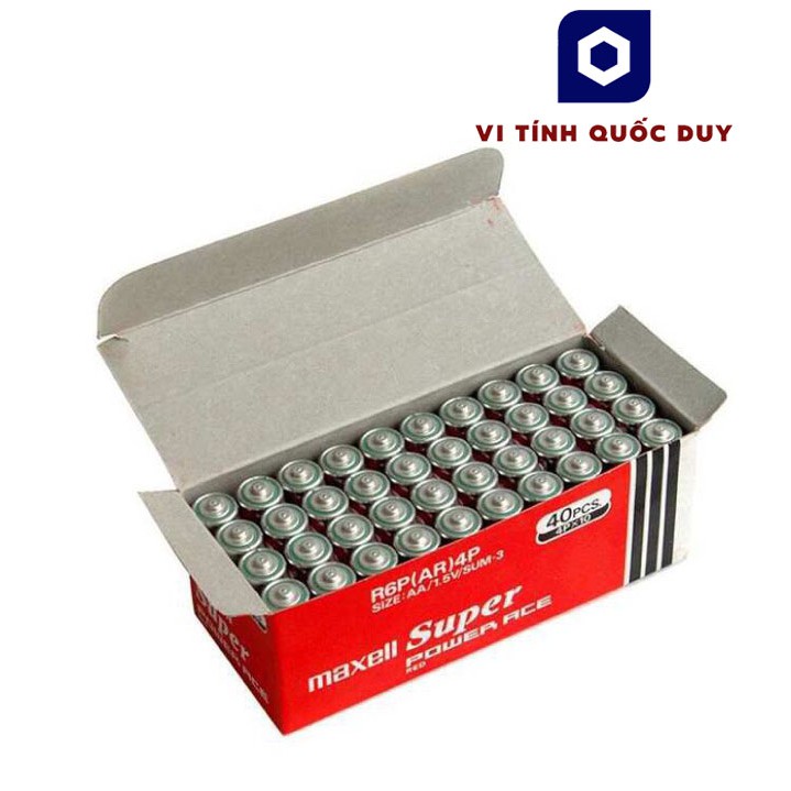 5 vỉ 20 viên Pin tiểu 2A Maxell. Made in Indonesia. Pin chính hãng. Nhập khẩu từ Indonesia. Không chính hãng đền gấp đôi