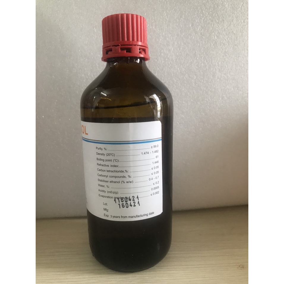 Hóa chất Chloroform CHCL3 CAS No. 67-66-3 Chemsol 500 ml