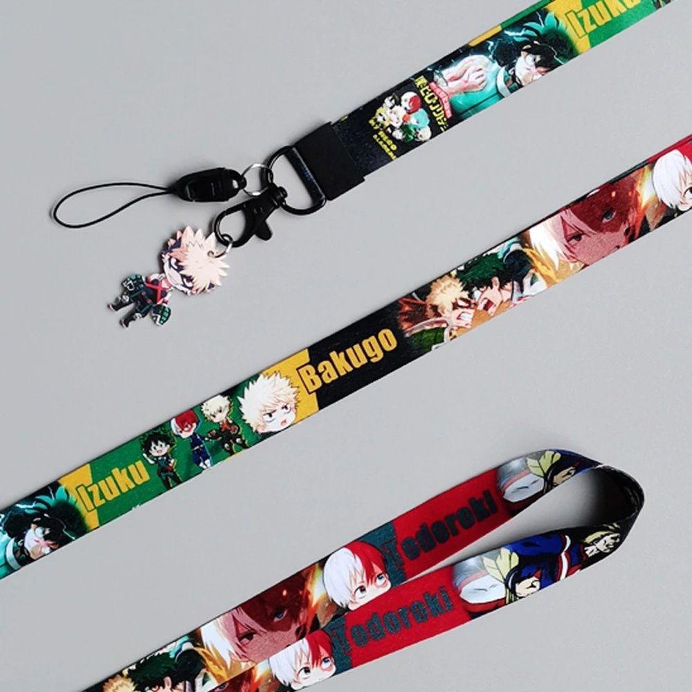 Mmluck Dây Đeo Điện Thoại / Móc Khóa Họa Tiết Hoạt Hình My Hero Academia