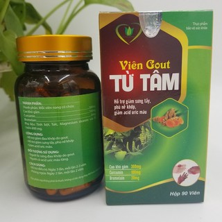Viên Gout Từ Tâm - Hộp 90v