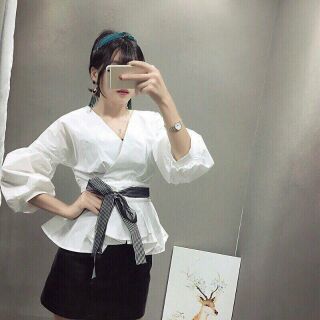 ÁO ĐẮP CHÉO XINH LẮM Ạ