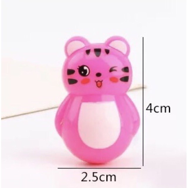 [Siêu rẻ] Lật đật mini hình thú đáng yêu, đồ chơi cho bé