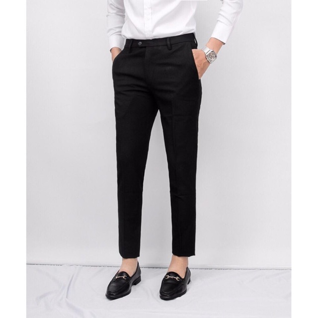 Quần Tây Nam - Quần Âu Nam Chất Liệu Cotton Mềm Mịn Trơn - QA01