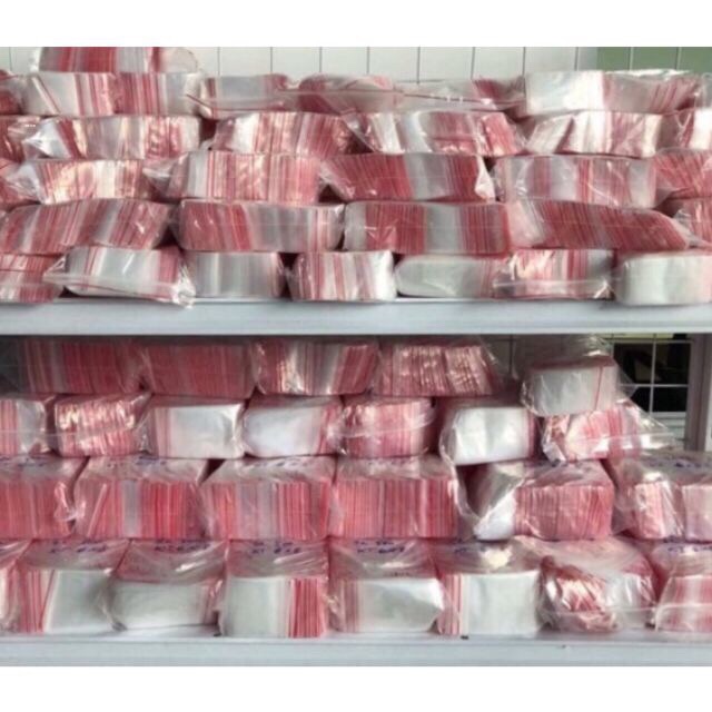 Túi zip chỉ đỏ