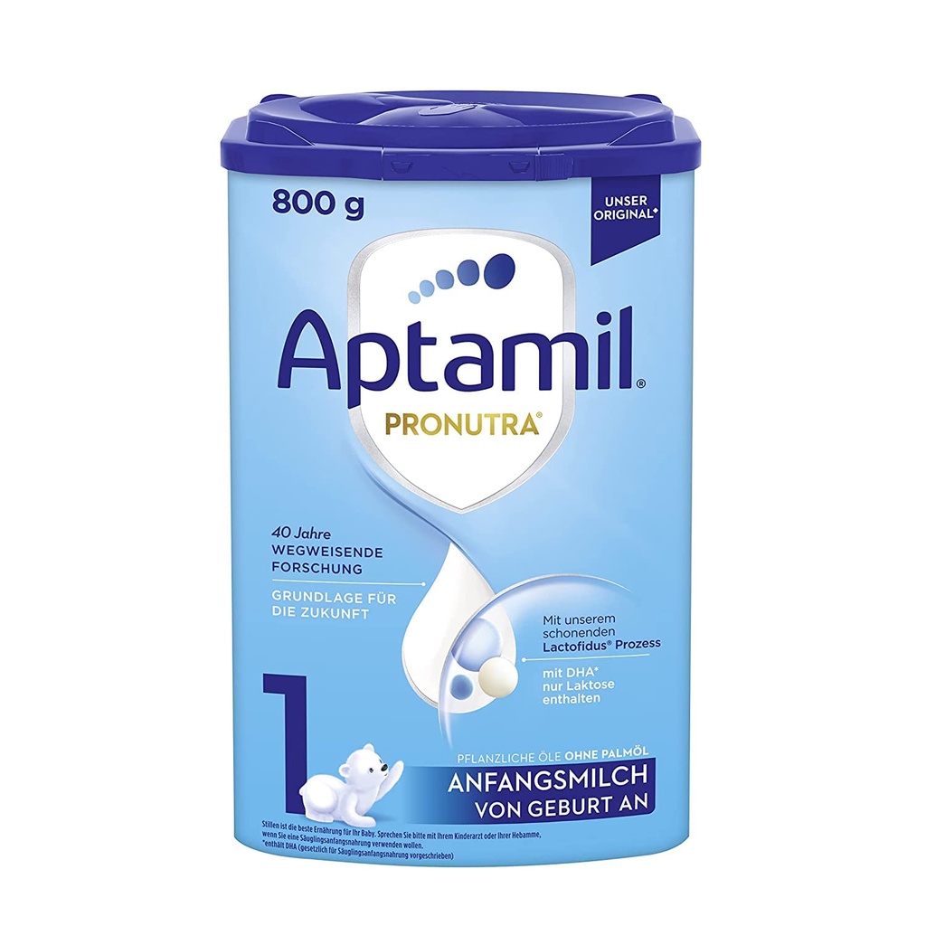 Sữa Aptamil Pronutra nội địa Đức số 1,2,3 (800g)
