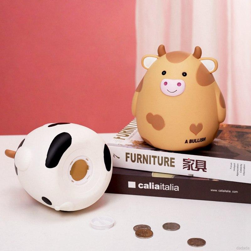 Ống heo tiết kiệm tiền hình bò sữa xinh xắn
