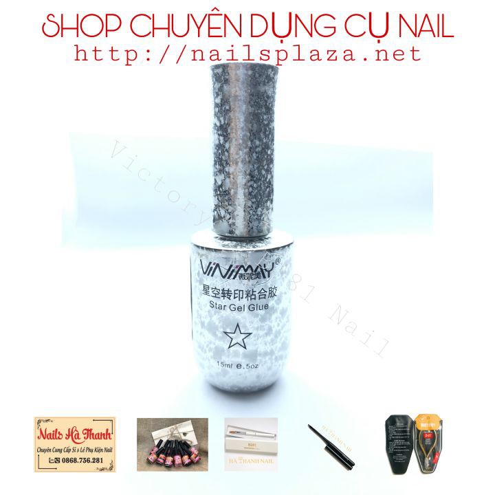 [ Hàng Chính Hãng ] Gel Foil Vinimay , Keo Dán Foil 15ml