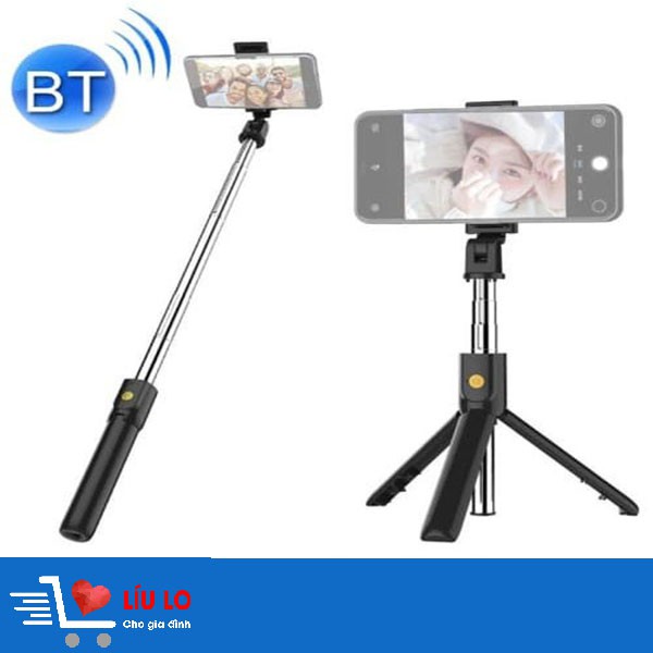Gậy chụp hình tự sướng 3 chân Bluetooth K07 | BigBuy360 - bigbuy360.vn