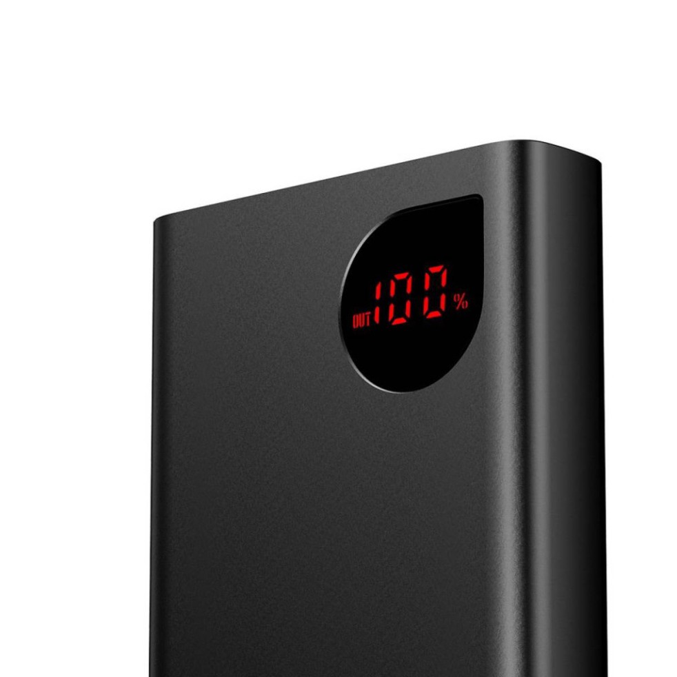 Pin sạc dự phòng Baseus Adaman Metal Digital Display PD 22,5W, Quick Charge 3.0 dung lượng 10.000mAh, có đèn LED báo pin