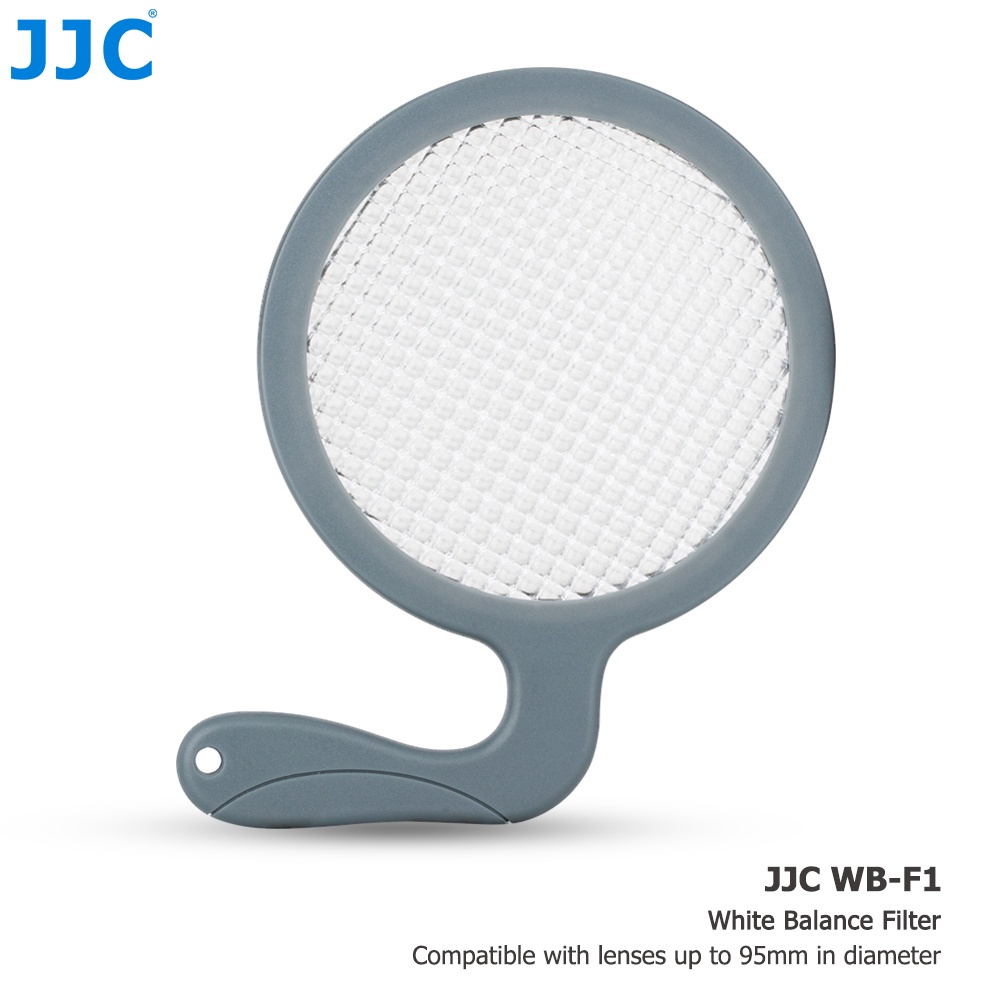 JJC Bộ Lọc Cân Bằng Trắng Cho Ống Kính Máy Ảnh Đa Năng 37-95mm, Bộ Nhanh Chóng Thiết Lập Cầm Tay Tính Chính Xác Cân Bằng Màu Trắng Tùy Chỉnh Bộ Kiểm Tra Cho Máy Ảnh Không Gương Lật &amp; SLR Chụp Ảnh
