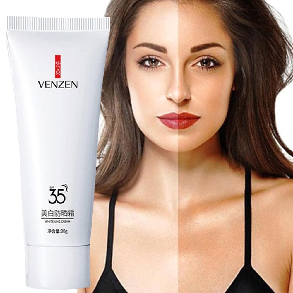 Moisturizing Sunscreen Facial Cream Body Cream Sunscreen Whitening SPF35+ Cream Brightening I3N9