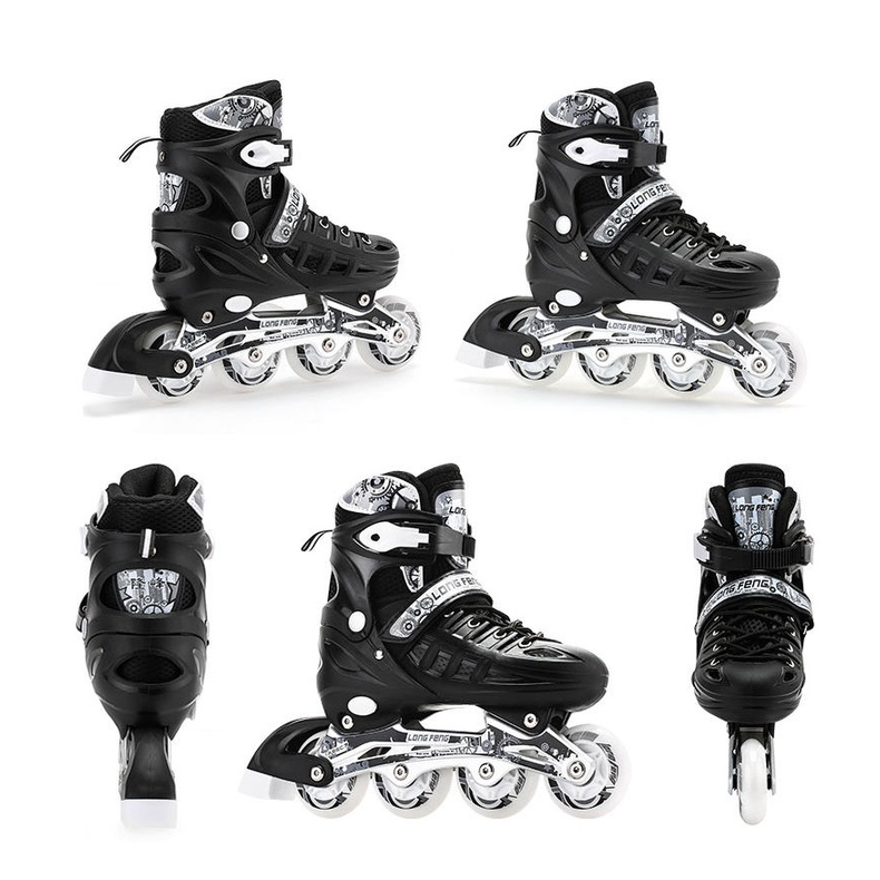 Giày trượt patin Longfeng 905 cao cấp tặng + ốc vít + chướng ngại vật batin batanh Longfeng 905