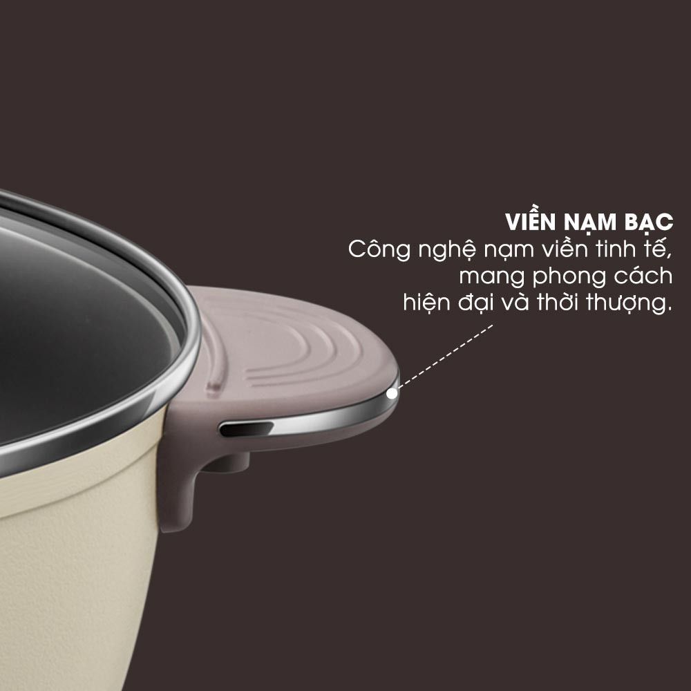 [Tặng cốt lẩu 199k] Nồi Lẩu 2 Ngăn 6L cao cấp Bear DHG-B60R6 (bảo hành 12 tháng)