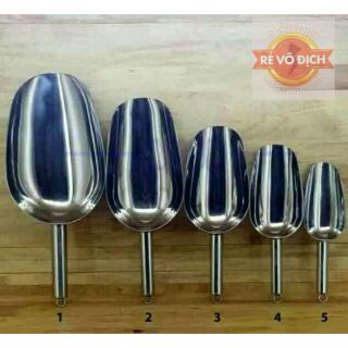 Xúc đá inox loại siêu dày/mỏng