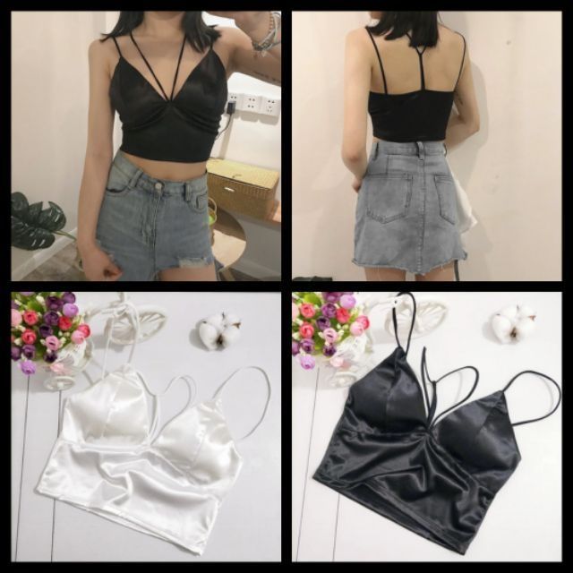 áo bra phia lụa