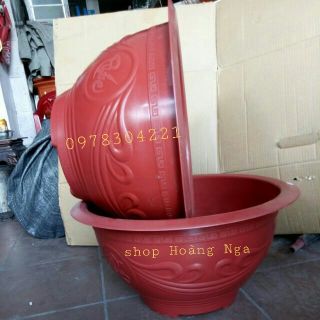 chậu nhựa trồng cây T48(46cm×25cm)