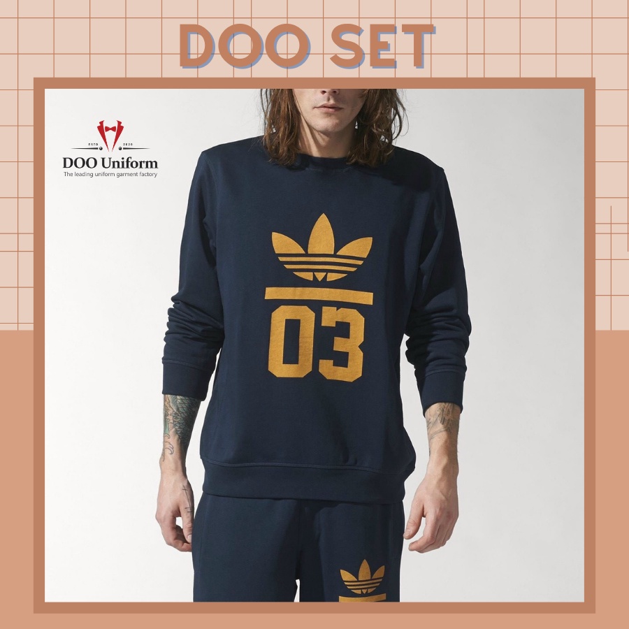 [DOO SET] Set thể thao nam in số 03