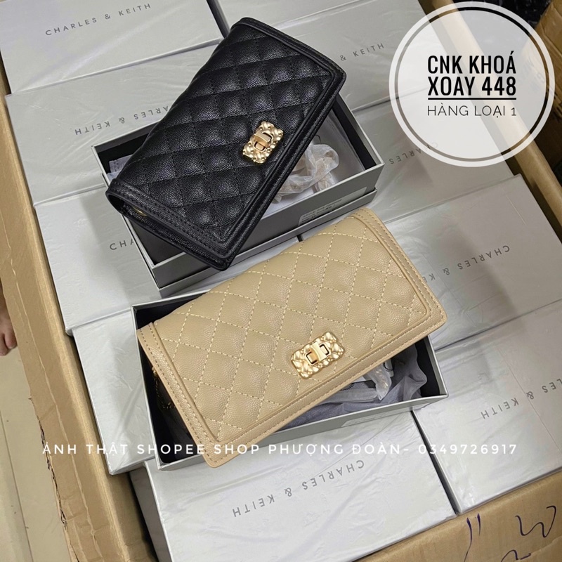 Túi C.K khoá xoay HÀNG LOẠI 1(mã 448) mini FULL BOX size 20cm