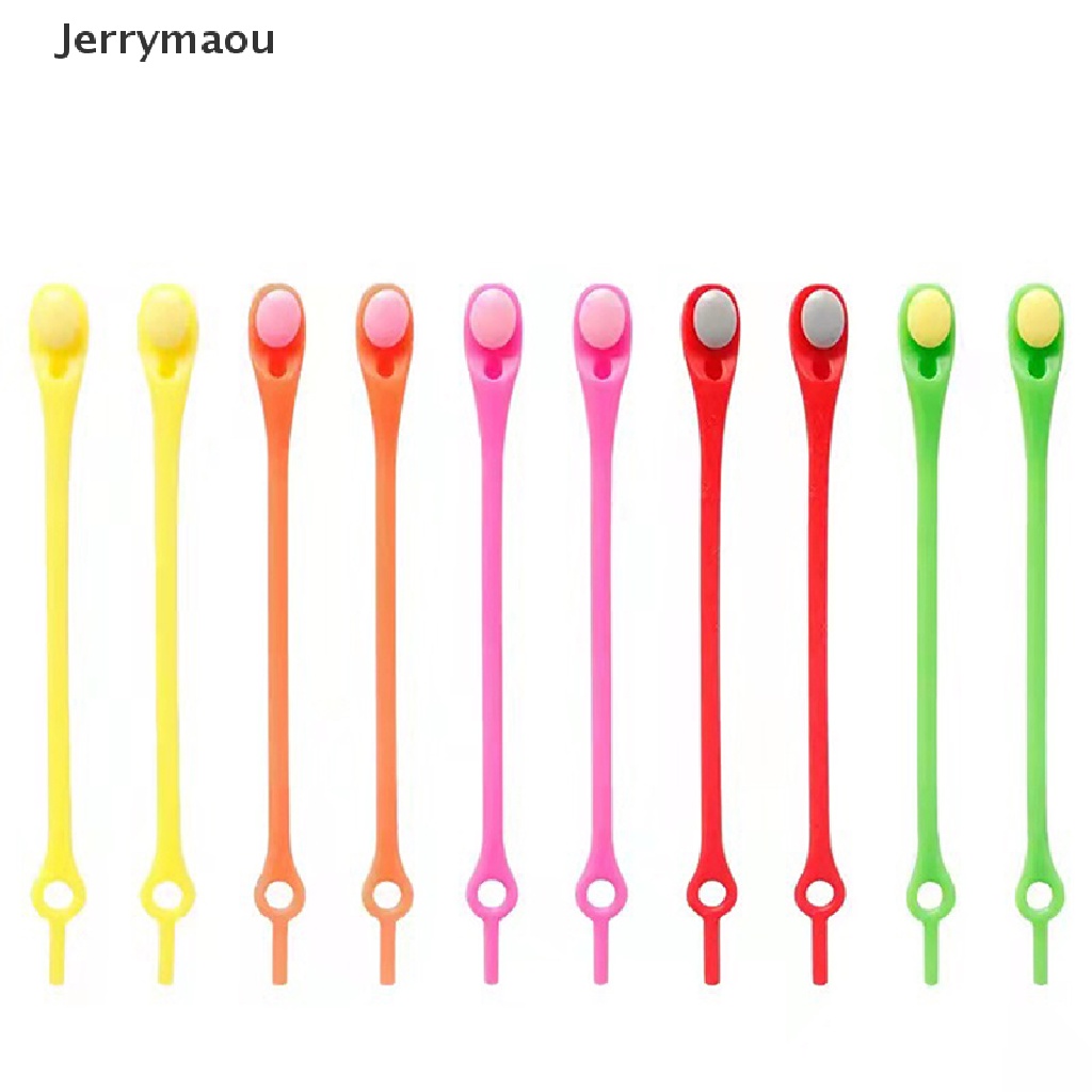 Set 12 dây giày không cần buộc bằng silicone co giãn tiện dụng