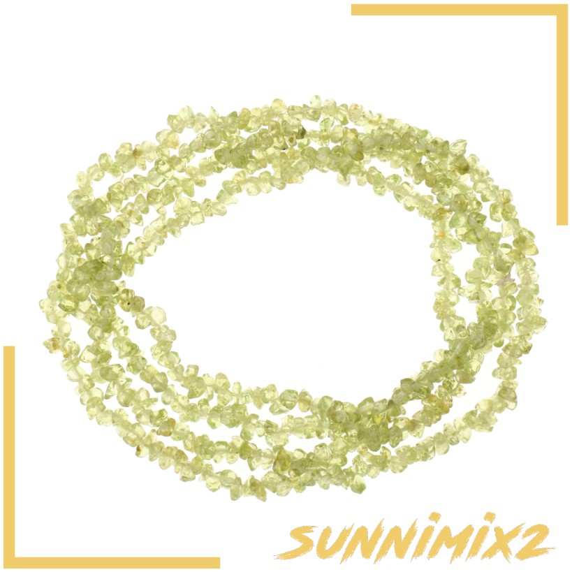 Hạt đá quý 4-6mm rời làm phụ kiện trang sức 34-36 inch/ sợi