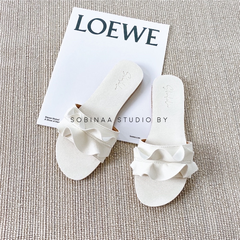 Dép nữ quai ngang bèo nhún siêu đẹp siêu hot đi chơi đi học đi biển đi trong nhà